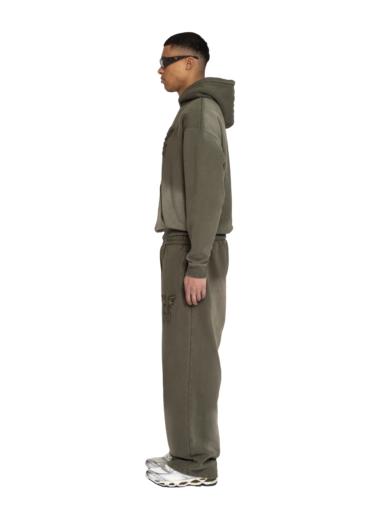 ARCHIVE HOODIE OLIVE SHADOW - Image 3