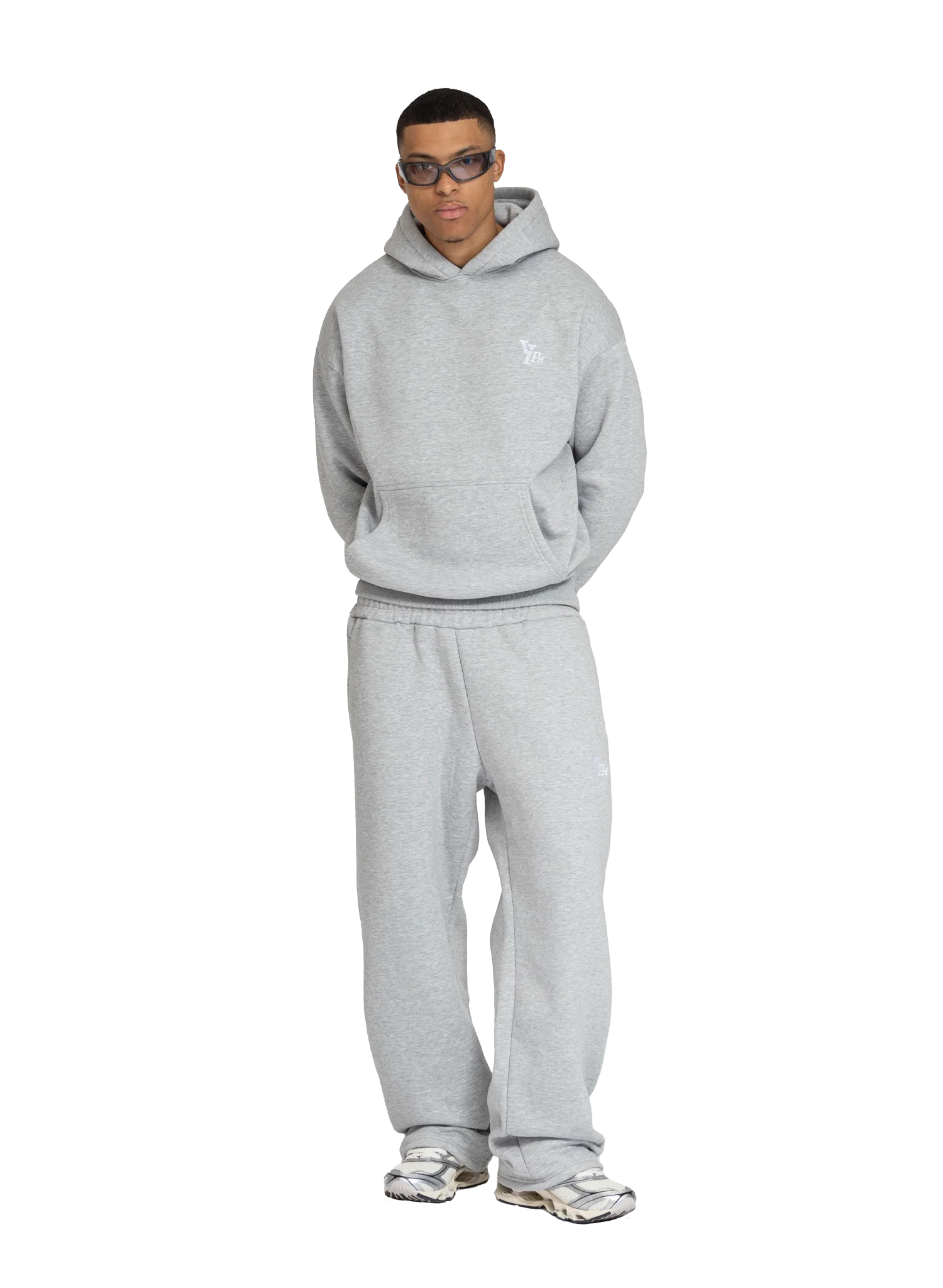 BASIC TRACKSUIT GREY MELANGE (p) - Image 5