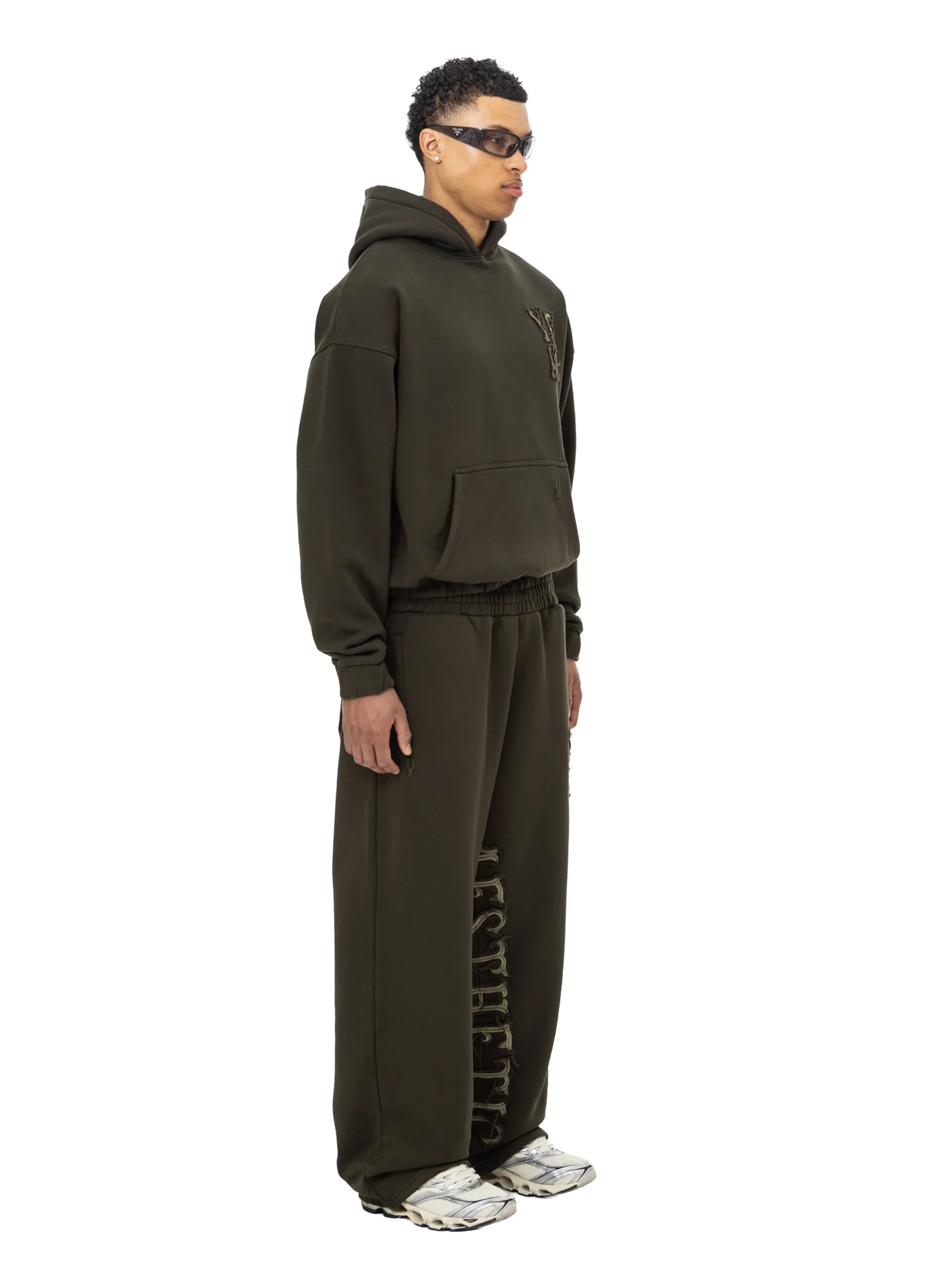 C/A HOODIE DARK GREEN - Image 6