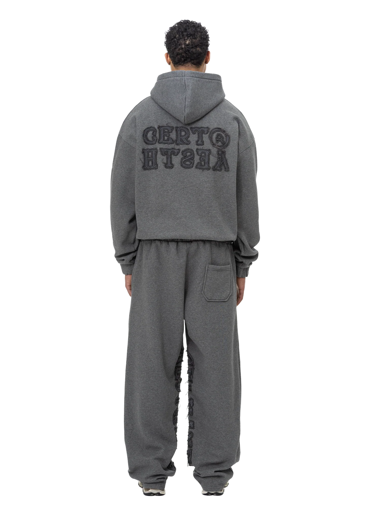 C/A TRACKSUIT DARK MELANGE - Image 4