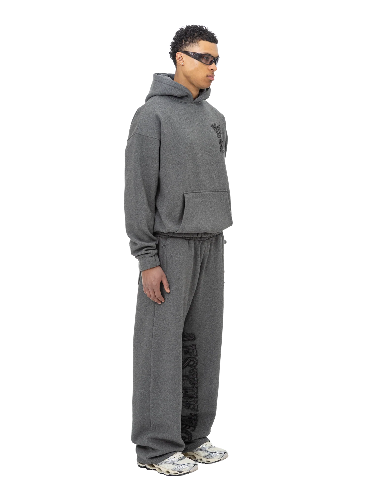 C/A TRACKSUIT DARK MELANGE - Image 6