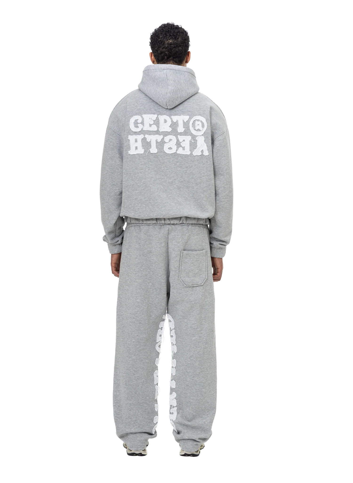 C/A PANTS GREY MELANGE - Image 3