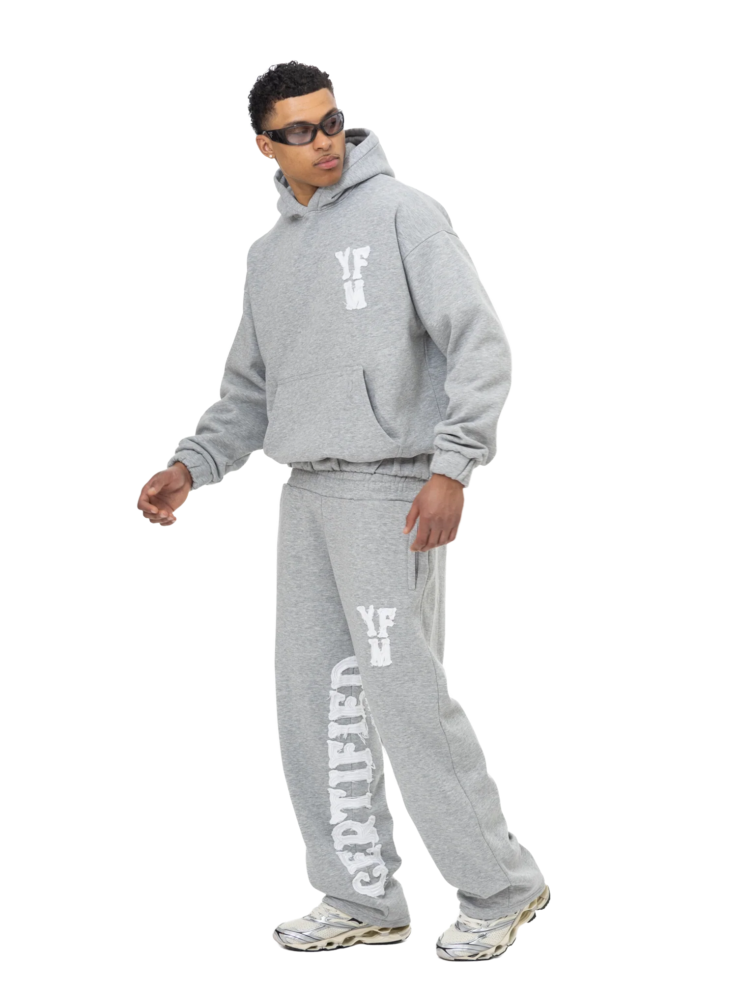 C/A PANTS GREY MELANGE - Image 4