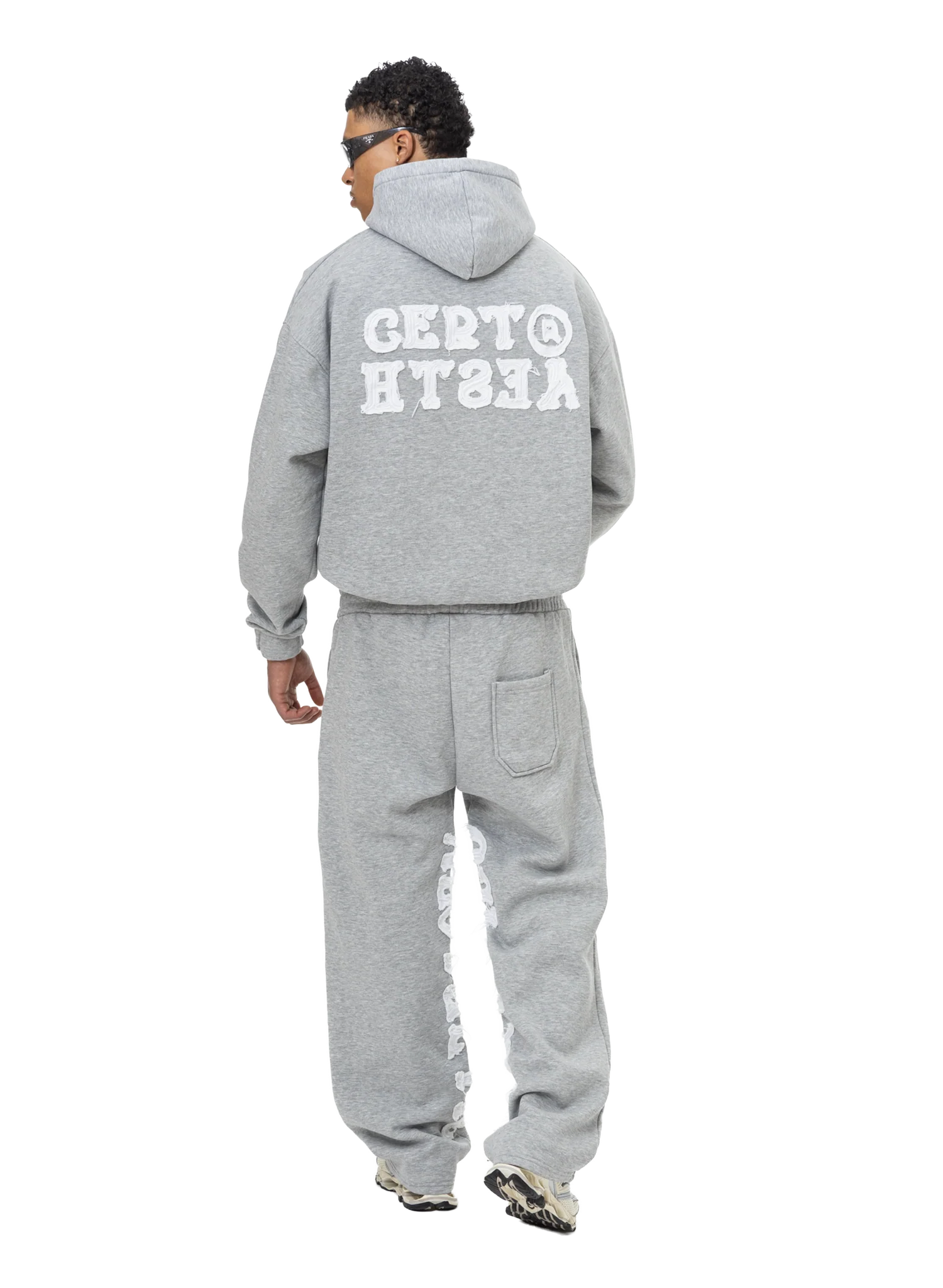 C/A PANTS GREY MELANGE - Image 5