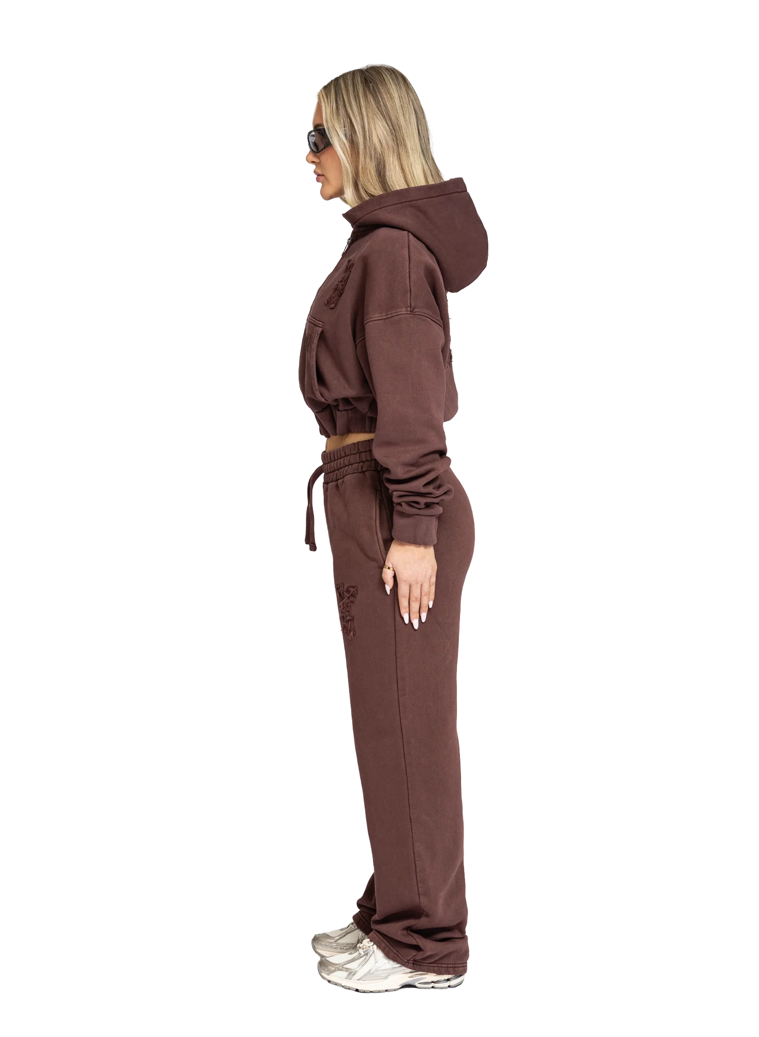C/A PANTS WASHED PLUM WOMEN - Image 3