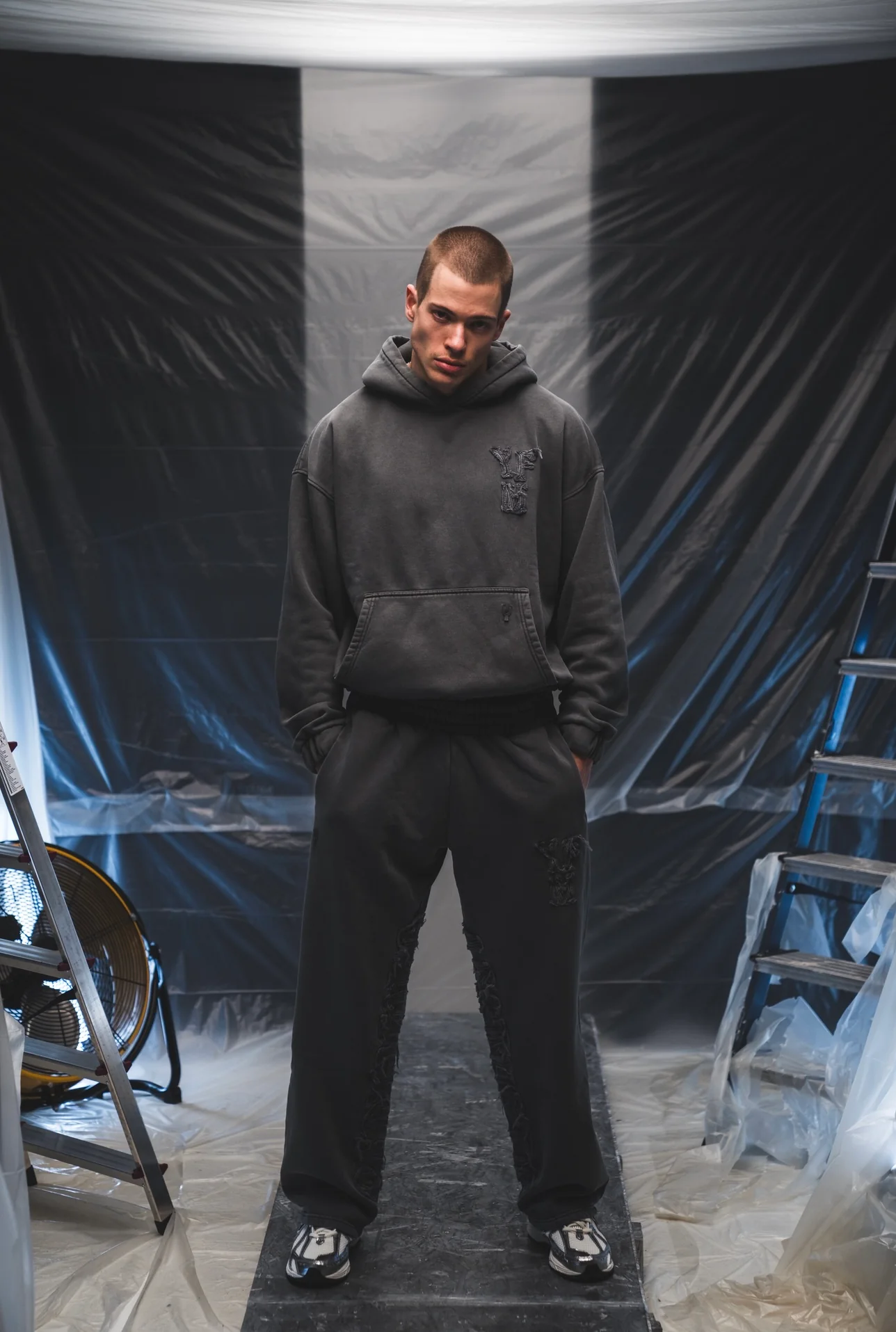 C/A PANTS WASHED STONE GREY - Image 10