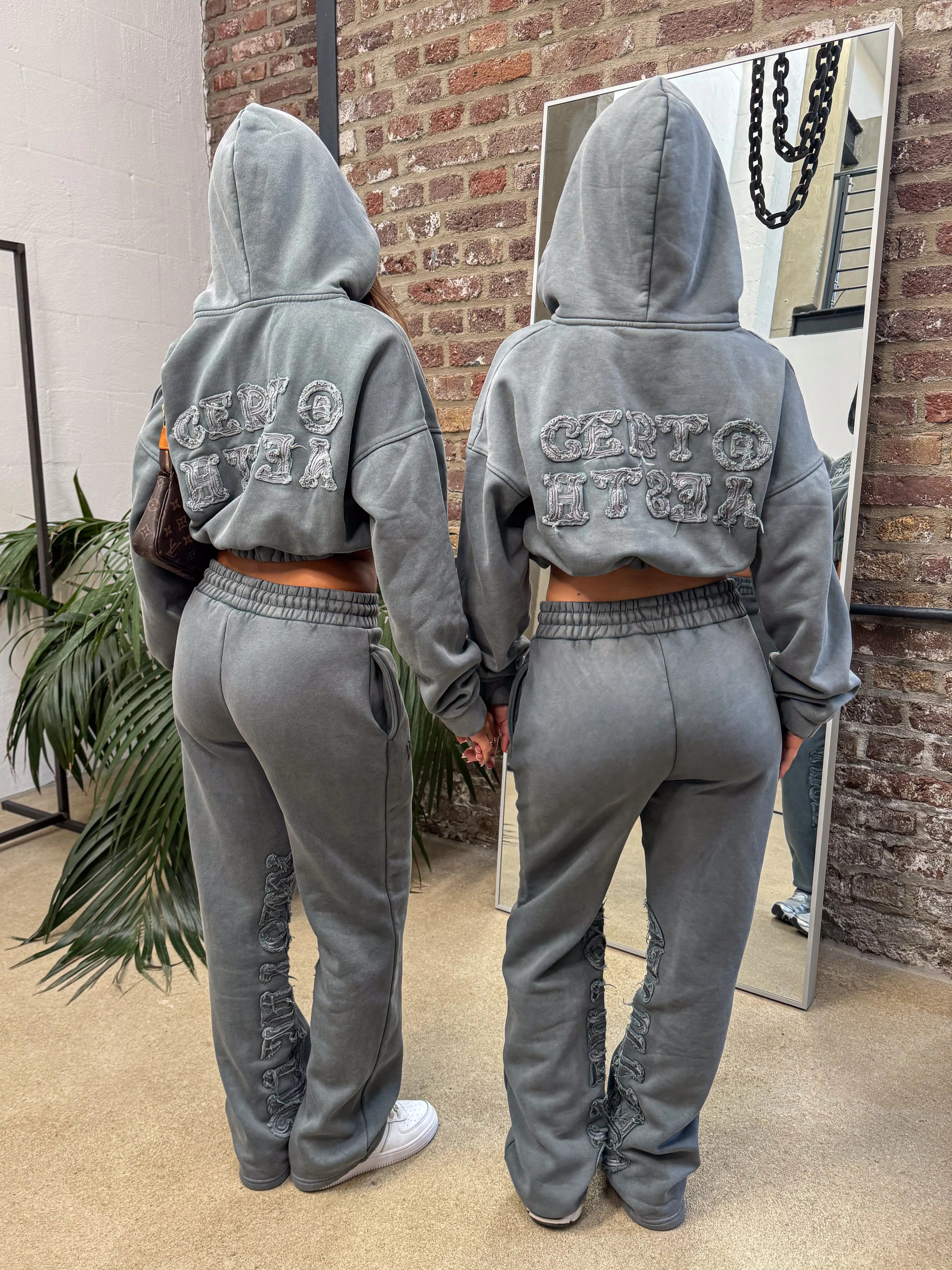 C/A PANTS WASHED GREY WOMEN - Image 8