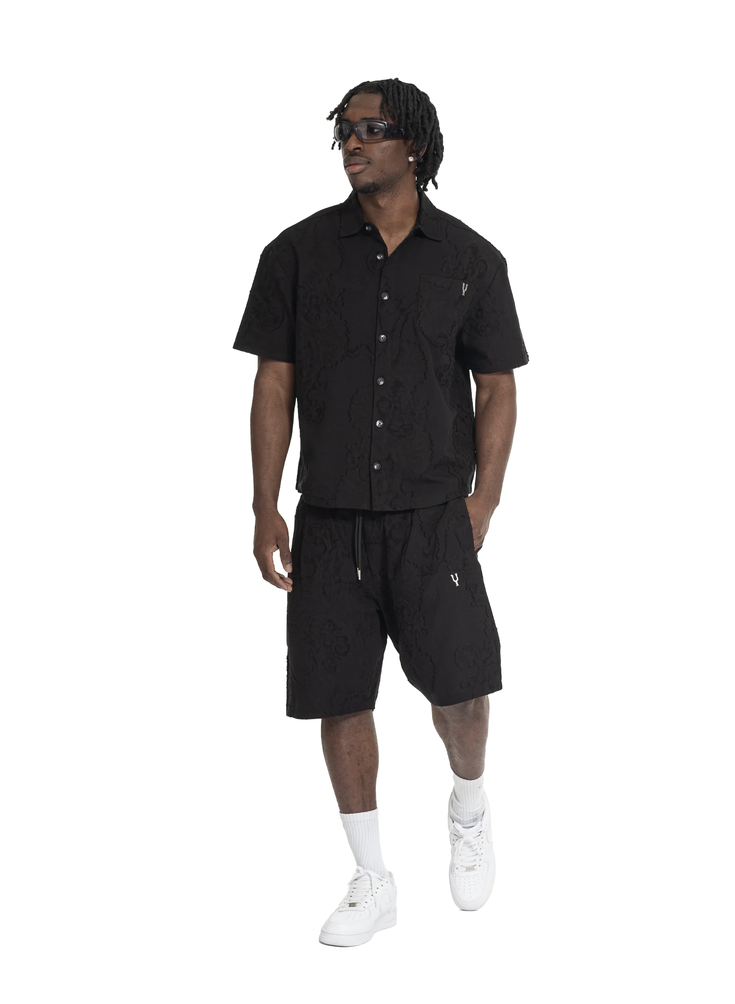 DISTRESS SCARS SHIRT BLACK - Image 5
