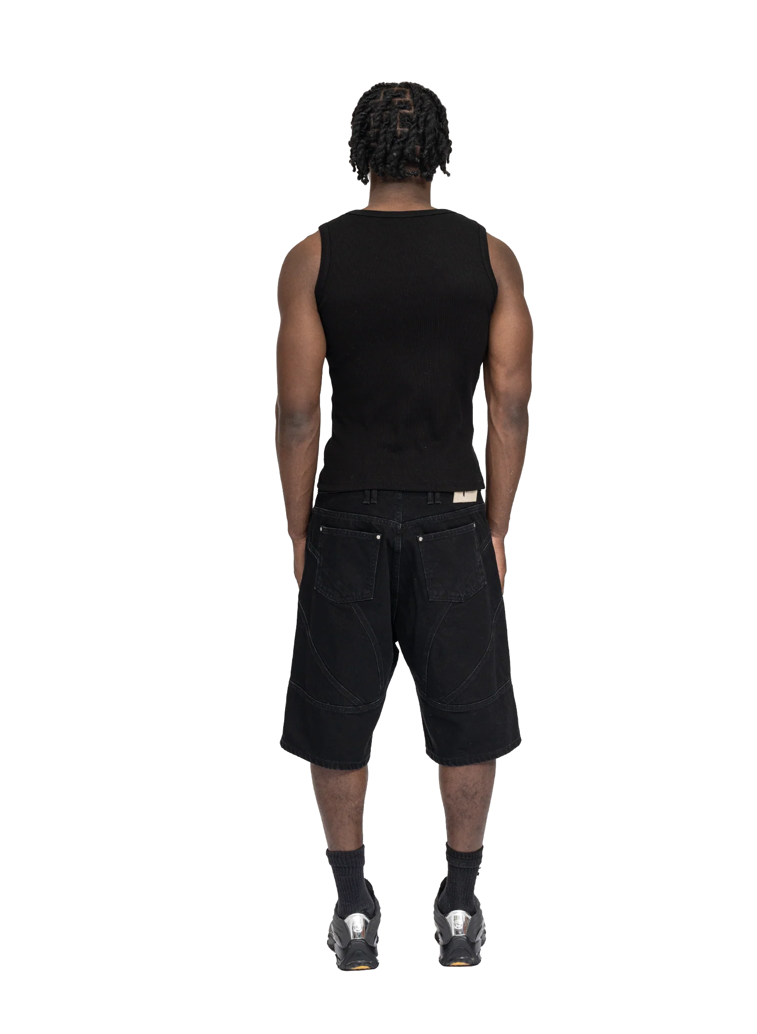 GRID JORTS BLACK - Image 4