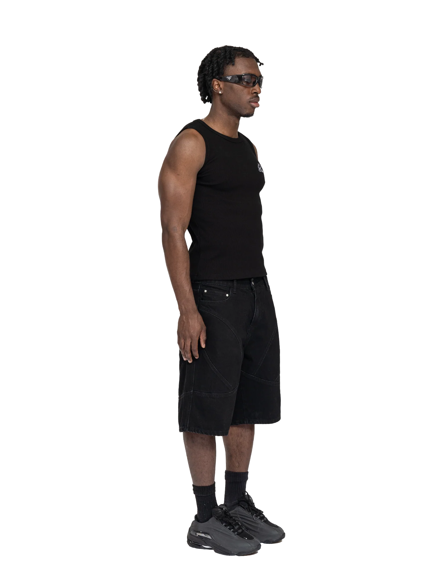 GRID JORTS BLACK - Image 6
