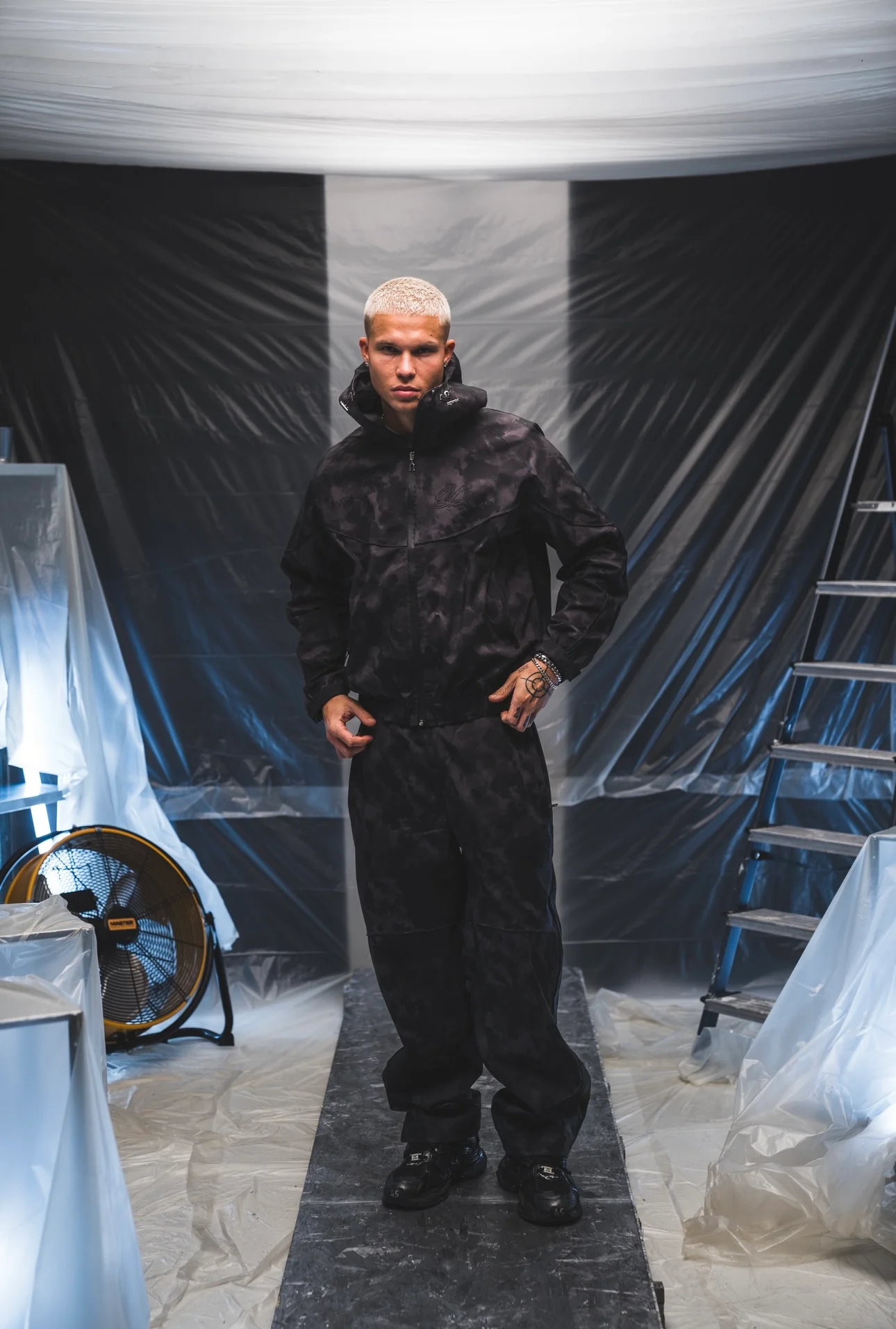 NYLON JACKET ANTHRAZIT CAMO - Image 10