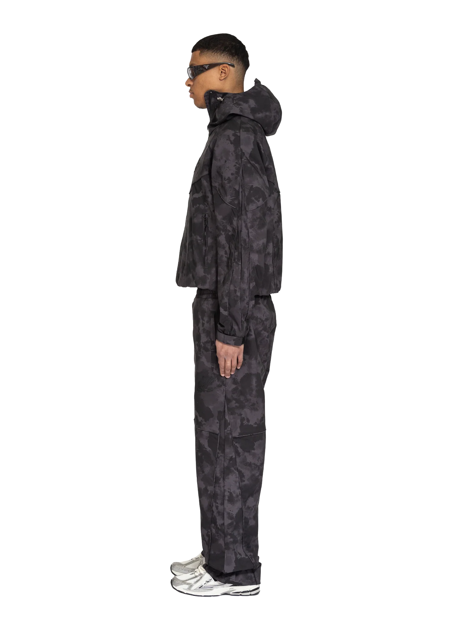NYLON JACKET ANTHRAZIT CAMO - Image 3
