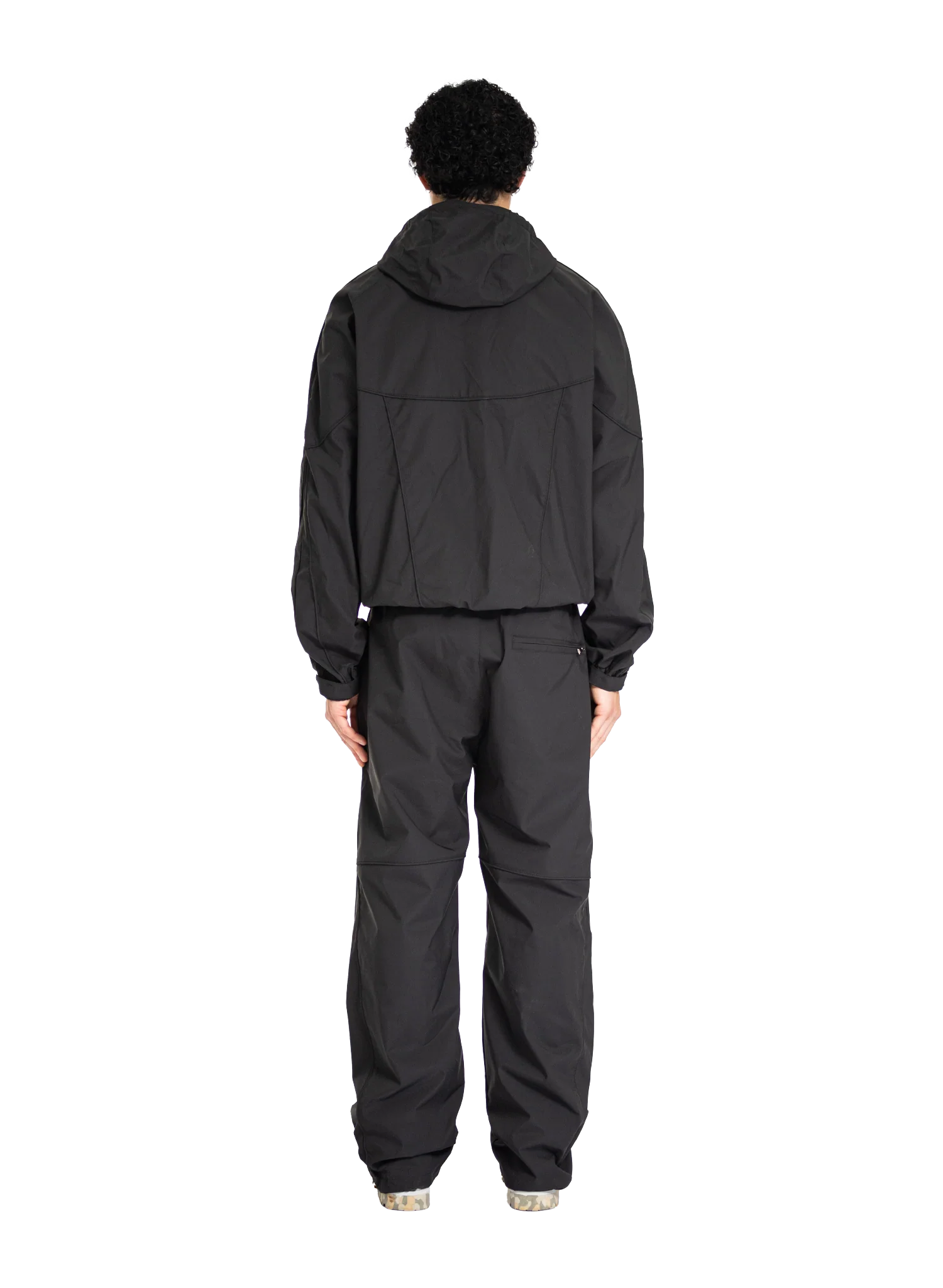 NYLON PANTS BLACK - Image 4