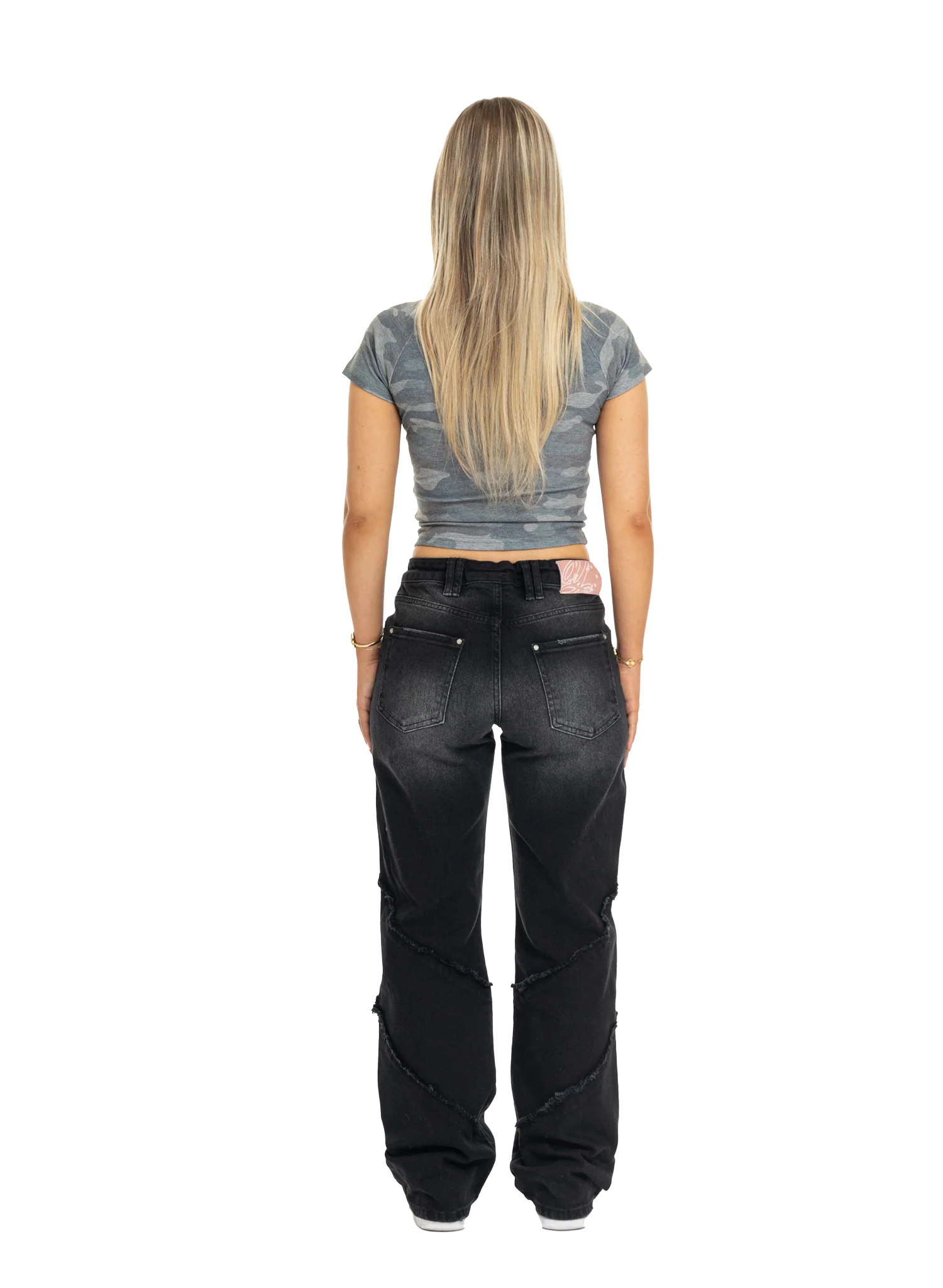 SCARS DENIM BLACK WOMEN - Image 4