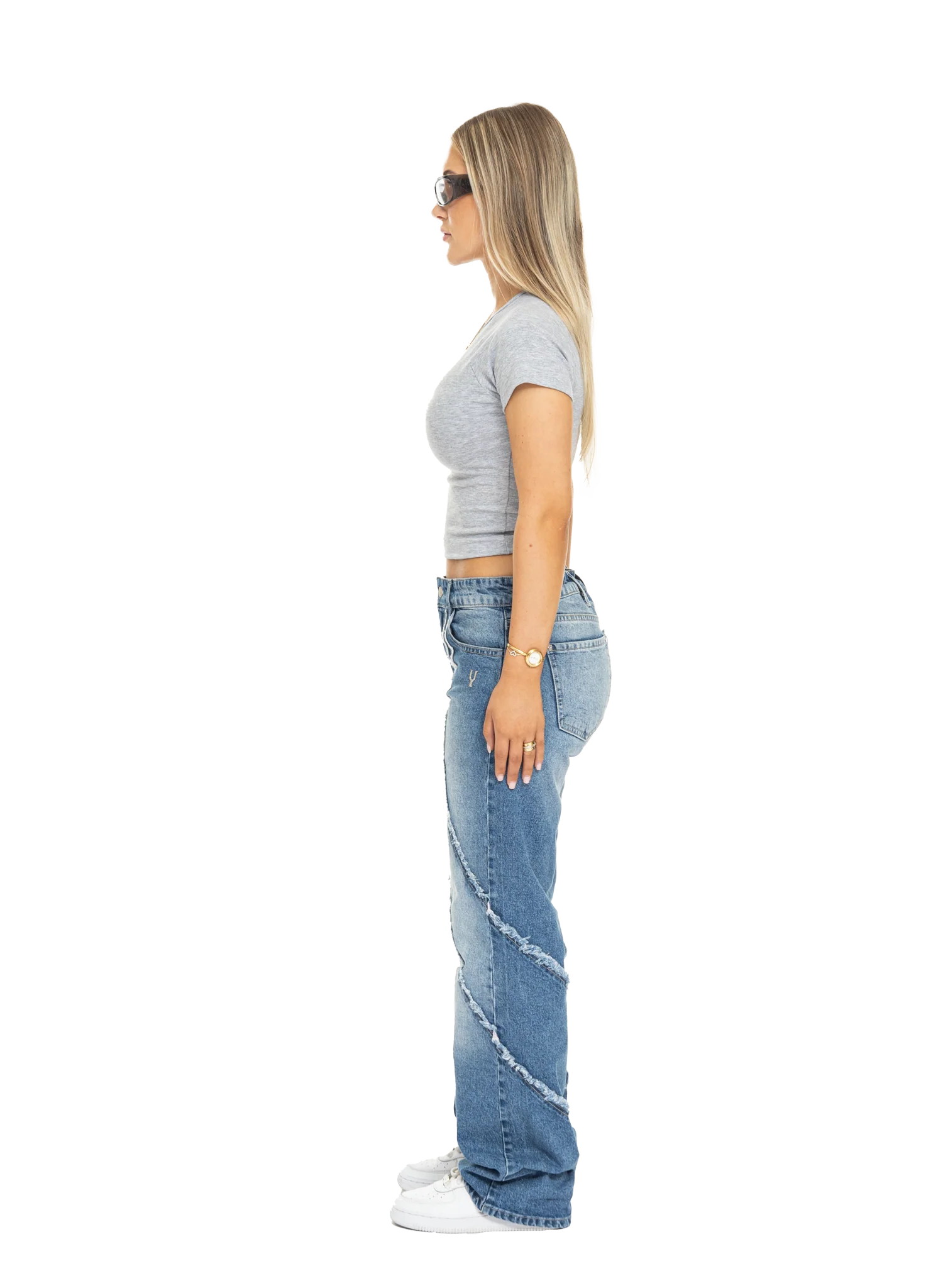 SCARS DENIM BLUE WOMEN - Image 3