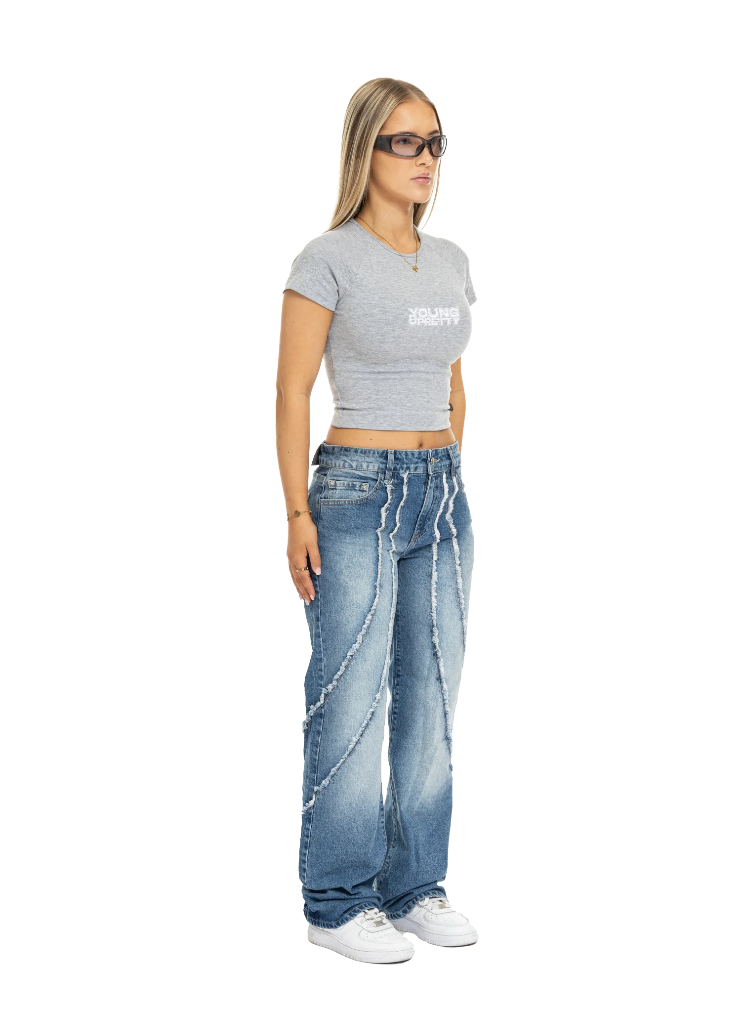 SCARS DENIM BLUE WOMEN - Image 6