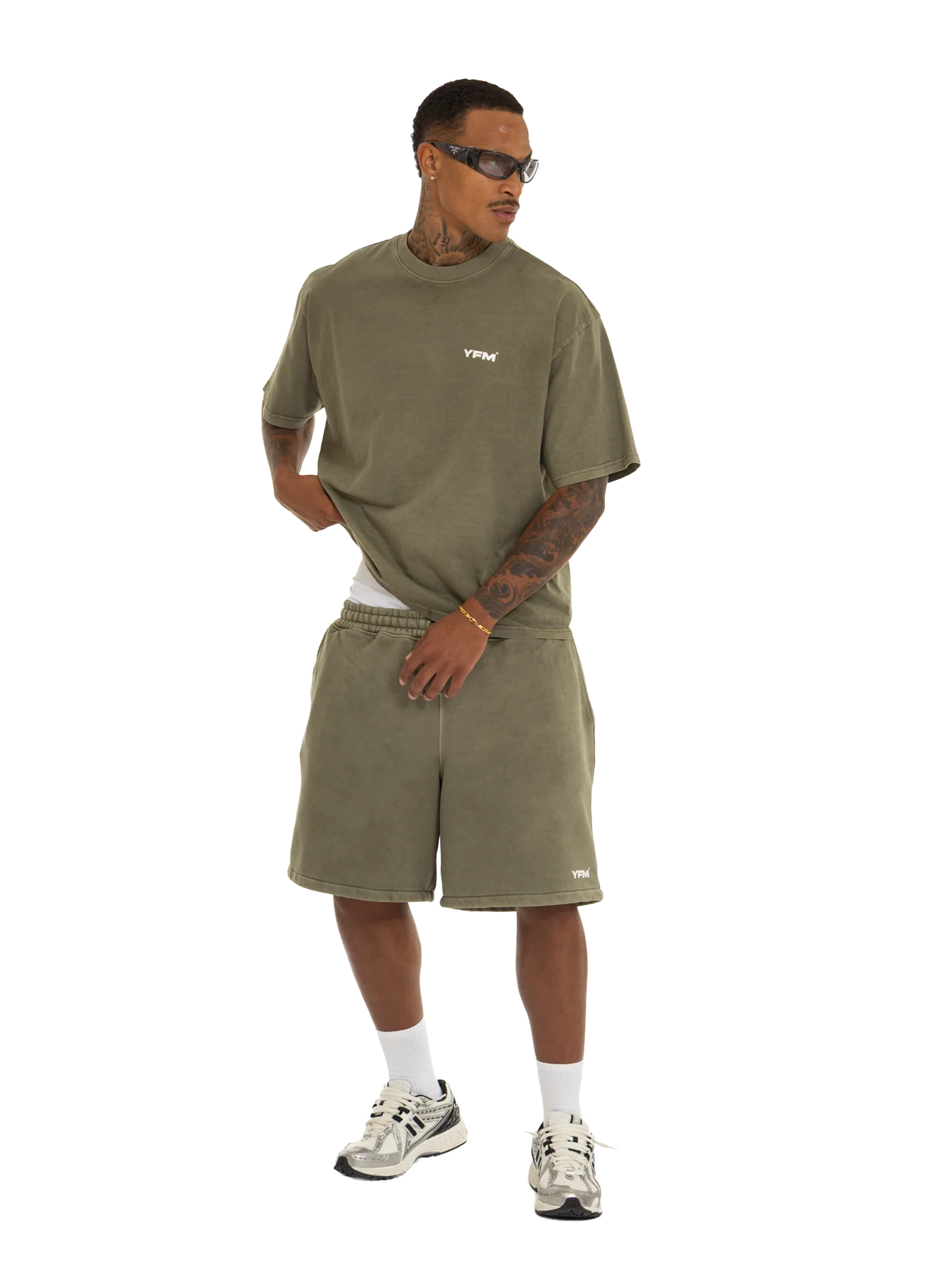 T-SHIRT OLIVE FADE - Image 5