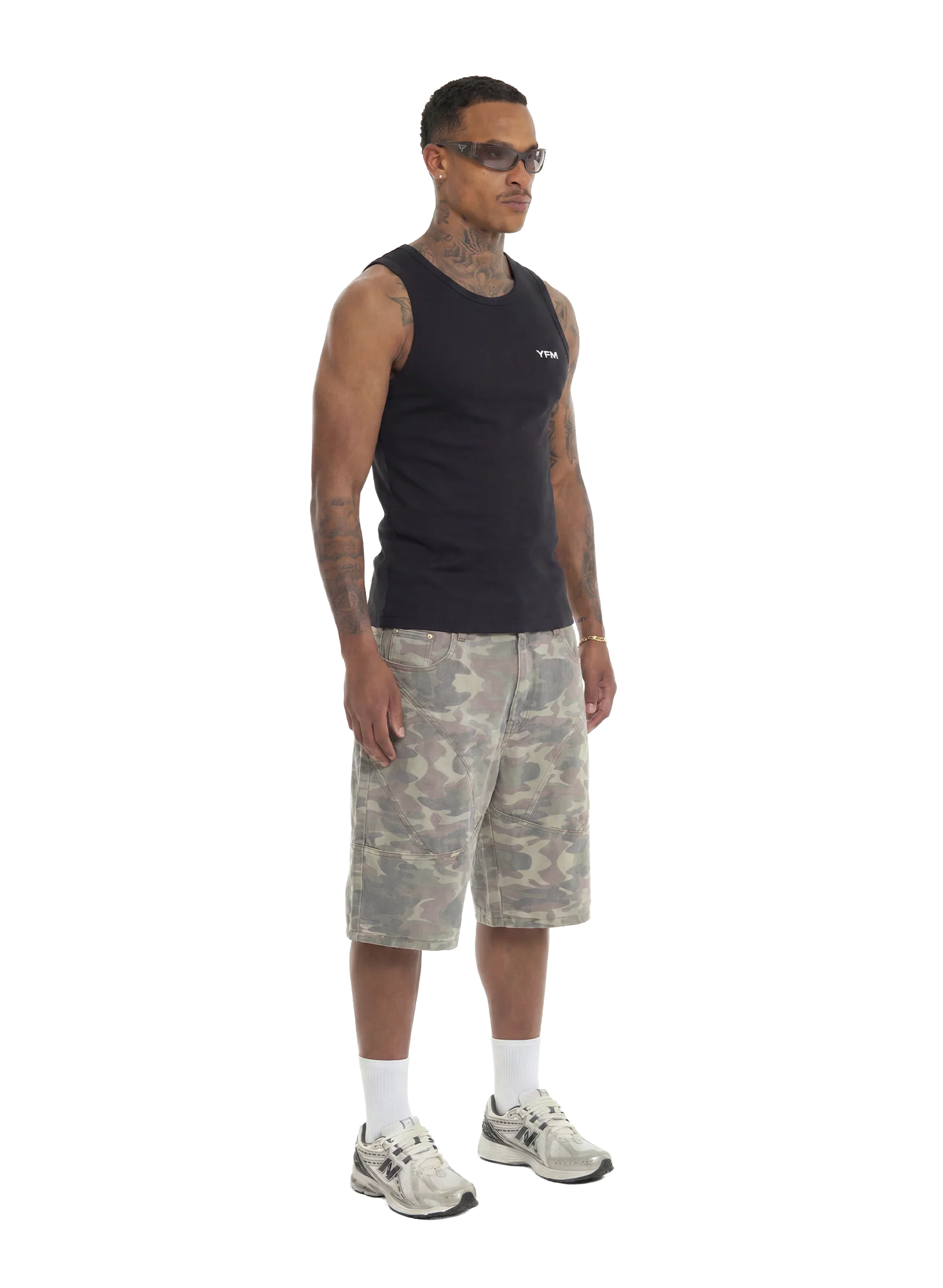 TANKTOP BLACK / CAMO SET - Image 6