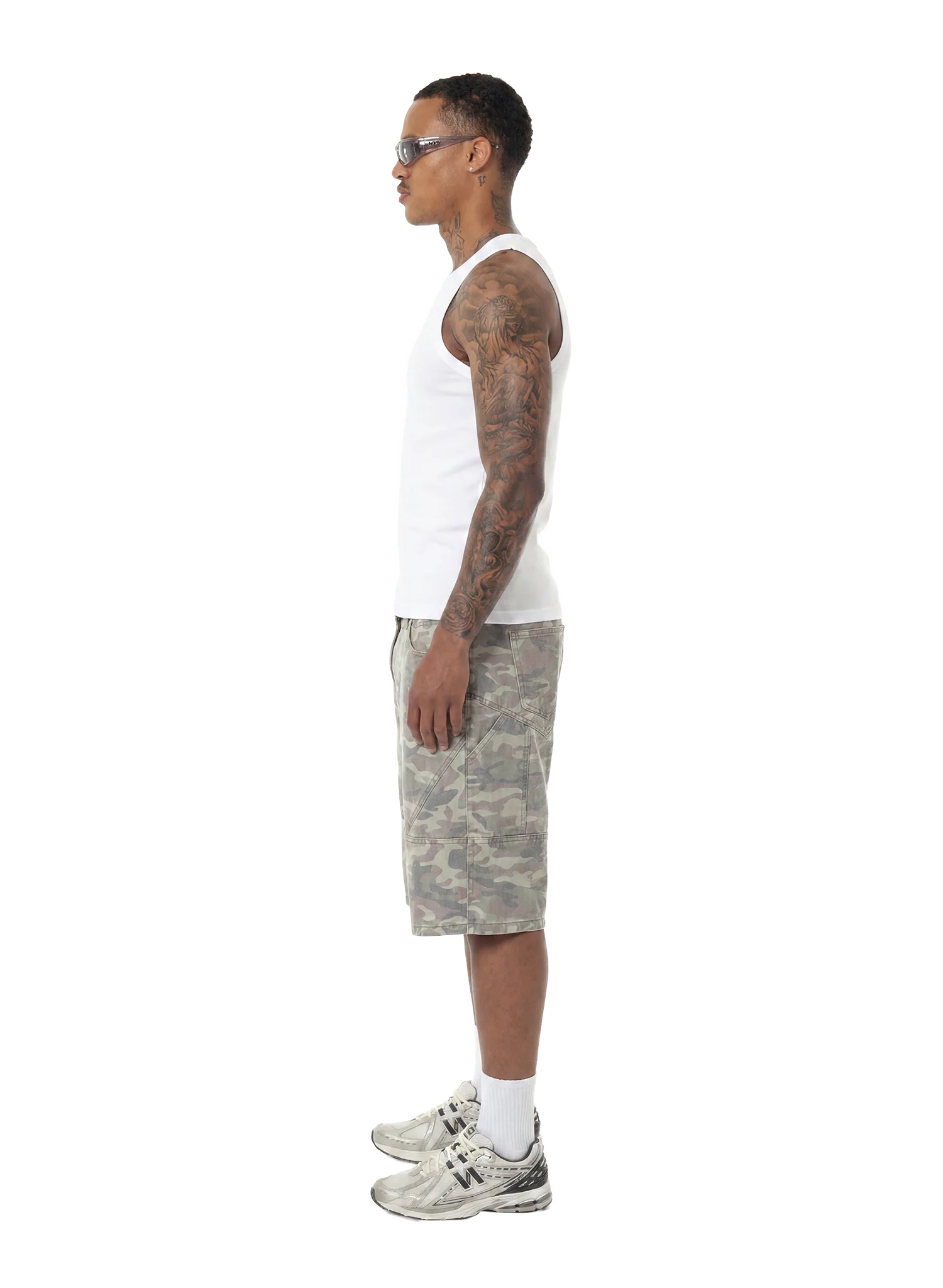 TANKTOP WHITE / CAMO SET - Image 3