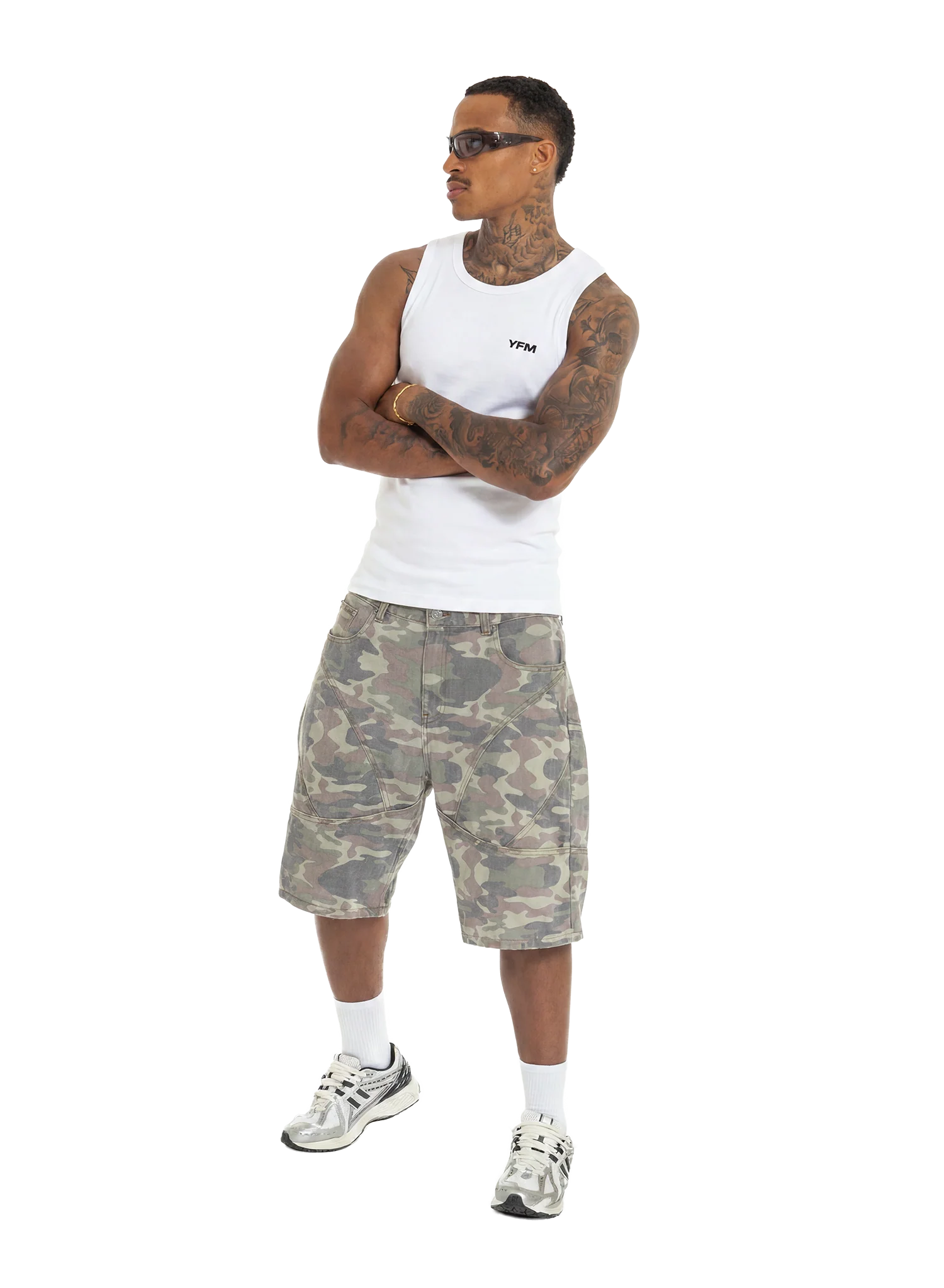 TANKTOP WHITE / CAMO SET - Image 5