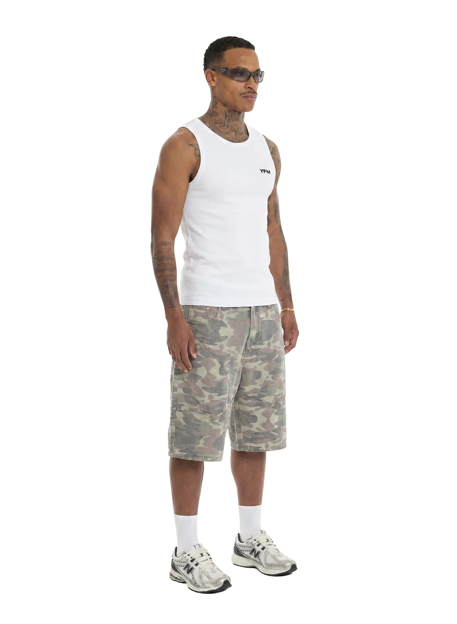TANKTOP WHITE / CAMO SET - Image 6